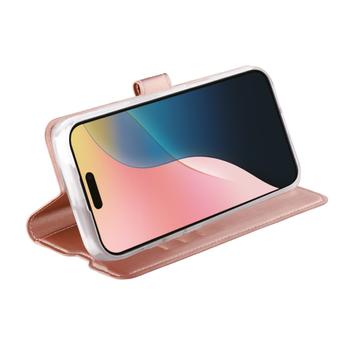 VIVANCO Classic Wallet iPhone 16 Rose Gold (64253)