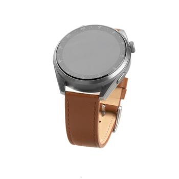 FIXED Leather Strap for Smartwatch Universal 20 mm Brown (FIXLST-20MM-BRW)