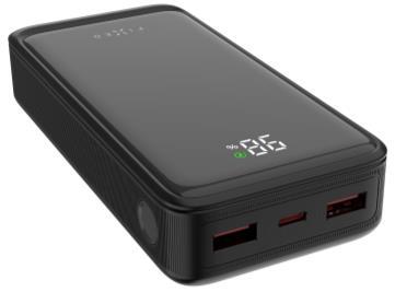FIXED Zen2 20 USB-C PD 20W Power Bank 20.000 mAh Black (FIXZEN2-20-BK)