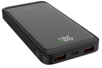 FIXED Zen2 10 USB-C PD 20W Power Bank 10.000 mAh Black (FIXZEN2-10-BK)