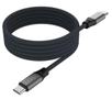 FIXED MAGNETIC 240W USB-C/C kabel 1.2m Sort (FIXDBM-CC12-GR)