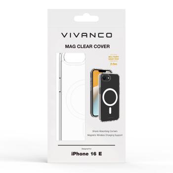 VIVANCO Mag Clear Cover Apple iPhone 16e Clear (64531)
