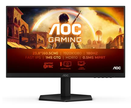 AOC 24" Full-HD-skjerm 180Hz 1ms (24G42E)