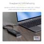 STARTECH StarTech.com M.2 SSD Enclosure for M.2 SATA SSDs - USB 3.1 (10Gbps) with USB-C Cable - External Enclosure for USB-C Host - Aluminum (SM21BMU31C3) - Storage enclosure - M.2 - SATA 6Gb/s - USB 3.1 (Gen  (SM21BMU31C3)