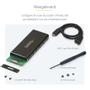 STARTECH StarTech.com M.2 SSD Enclosure for M.2 SATA SSDs - USB 3.1 (10Gbps) with USB-C Cable - External Enclosure for USB-C Host - Aluminum (SM21BMU31C3) - Storage enclosure - M.2 - SATA 6Gb/s - USB 3.1 (Gen  (SM21BMU31C3)