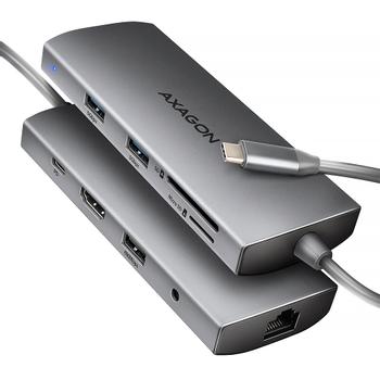 AXAGON HMC-8HLSA USB hub 8in1  5Gbps HDMI au (HMC-8HLSA)