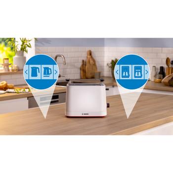 BOSCH Toaster MyMoment 2-Slice 2Slice (TAT3M121)