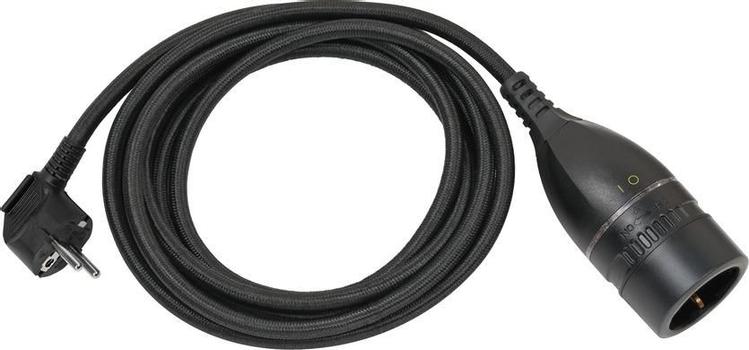 BRENNENSTUHL Power Cable Black 5 M Power  (1161830030)