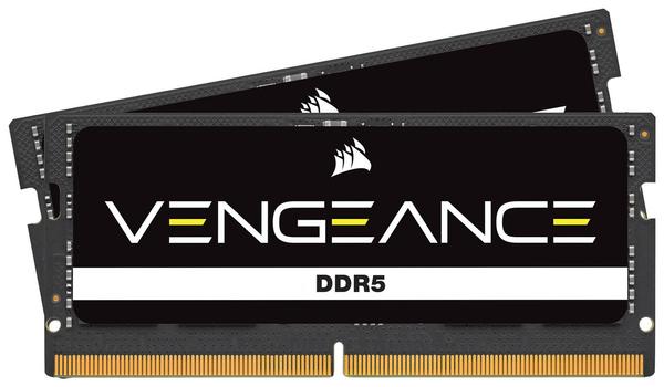 CORSAIR VENGEANCE DDR5 SODIMM 48GB (2x24GB) DDR5-4800 (PC5-38400) C40 1.1V (CMSX48GX5M2A4800C40)