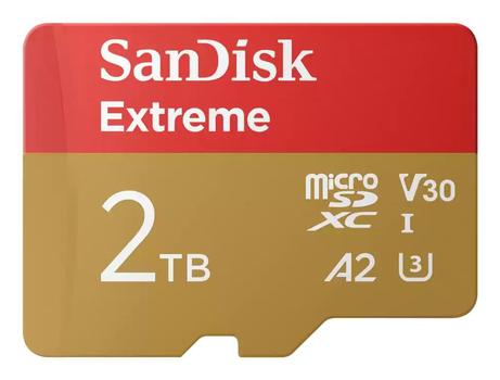 SANDISK Extreme microSDXC 2TB+SD Adapt 240MB/s (SDSQXAV-2T00-GN6MA)