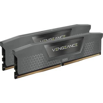CORSAIR VENGEANCE DDR5 96GB (2 x 48GB) DDR5 6000 CL30-36-36-76 1.40V AMD EXPO & Intel XMP - Grey (CMK96GX5M2B6000Z30)