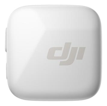 DJI Mic Mini sändare (Arctic White) liten och ultralätt,  väger endast 10 g, Clip-on, magnetisk fästning, snodd (CP.RN.00000430.01)