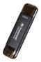 TRANSCEND 128 GB EXTERNAL SSD STICK, USB/USB-C 10GBPS - ESD310C