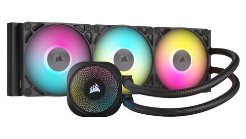 CORSAIR Corair iCUE LINK Titan 360 RX RGB AIO Kylare (svart) 360mm, LGA 1700/ 1851,  AM 5/4, 300 - 2100 RPM ±10% (CW-9061018-WW)