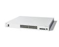 CISCO Catalyst 1300-24XT - Switch - L3 - smart - 24 x 10 Gigabit Ethernet + 4 x combo 10 Gigabit SFP+/RJ-45 - rackmonterbar