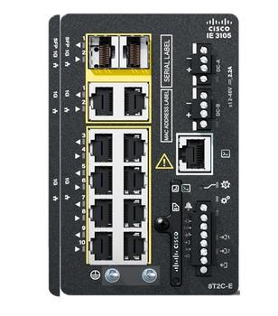 CISCO IE3105 w 8GE Copper 2GE Combo Adv feat Fixed sys Net Essent (IE-3105-8T2C-E)