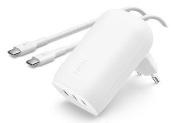 BELKIN BOOSTCHARGE USB-C 3PORT WALL CHARGER ACCS (WCC002VFWH)