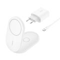 BELKIN BOOST CHARGING STAND 2-IN-1 MAGNETIC QI2 15W WHITE ACCS