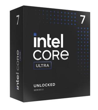 Intel Core Ultra 7 265K 30MB SmartCache,  LGA1851, med integrert grafikkprosessor,  125W-250W (BX80768265K)