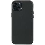 DECODED Leather Backcover iPhone 15 Plus Svart (D24IPO15PLBC1BK)
