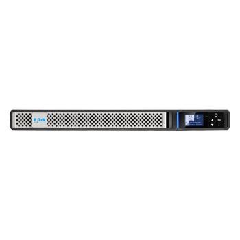 EATON 5P 1150iR - Gen 2 - UPS (kan monteras i rack) - AC 200/ 208/ 220/ 230/ 240 V - 920 Watt - 1150 VA - 1-fas - ventilstyrd blysyra (VRLA) - 9 Ah - RS-232, USB - utgångskontakter: 6 - 1U - 19" - svart/ silver (5P1150IRG2)