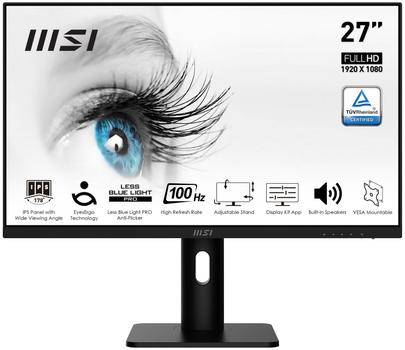 MSI Pro Mp273Ap Computer Monitor (9S6-3PB49H-048)