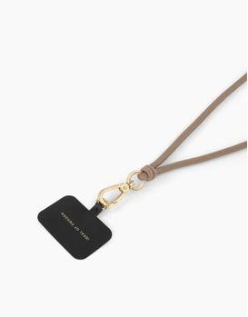 iDEAL OF SWEDEN CORD PHONE STRAP BEIGE ACCS (IDCDSSI23-128)
