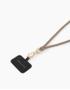 iDEAL OF SWEDEN CORD PHONE STRAP BEIGE ACCS (IDCDSSI23-128)