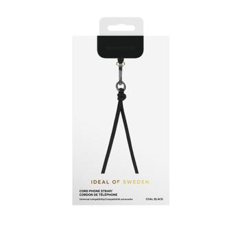 iDEAL OF SWEDEN IDEAL CORD PHONE STRAP COAL BLACK ACCS (IDCDSSI23-407)