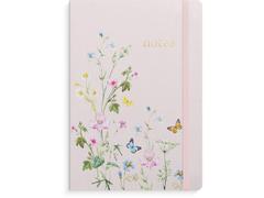 BURDE Notatbok BURDE Deluxe A5 pink meadow