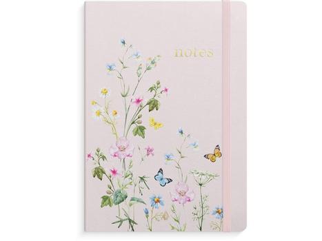 BURDE Notatbok BURDE Deluxe A5 pink meadow (92765300)