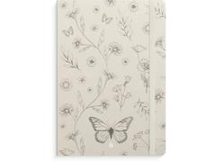 BURDE Notatbok BURDE Deluxe A5 butterfly