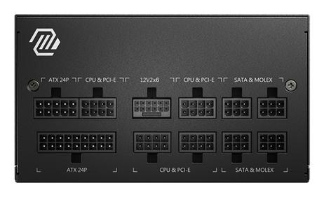 MSI MAG A850GL PCIE5 - strømforsyning - 850 watt (306-7ZP8A11-CE0)