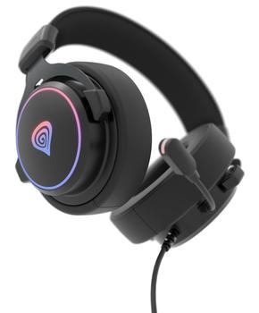 GENESIS Neon 764 RGB czarne (NSG-2169)