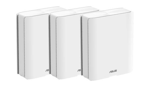 ASUS ZenWiFi BQ16 BE25000 Quad-band WiFi 7 Mesh Router 3-Pack White (90IG08K0-MO3N4V)