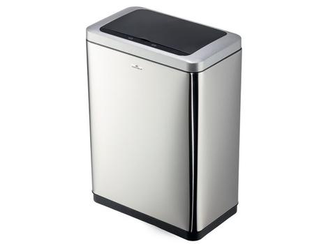 DURABLE NO TOUCH DUO affaldsspand 2x20ltr rustfrit stål (342423)