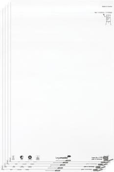 LEGAMASTER SKETCH ECO flipchart paper pad plain 20 sheets 5pcs (7-157610)