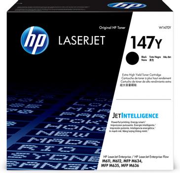 HP 147Y Black LaserJet Toner Cartridge (W1470Y)