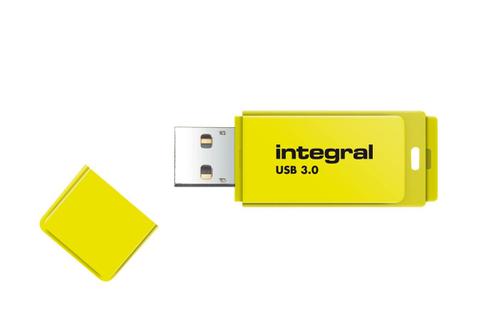 INTEGRAL 16Gb Usb3.0 Drive Neon Yellow (INFD16GBNEONYL3.0)