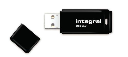 INTEGRAL Black 3.0 Usb Flash Drive 8 (INFD8GBBLK3.0)