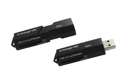 INTEGRAL Usb 3.0 Twin Card Reader Usb (INCRUSB3.0SDMSDV3)