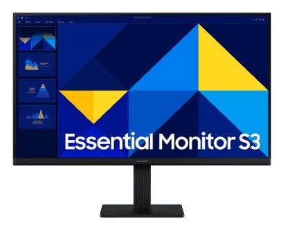 SAMSUNG 24" skjerm 24D304 1920x1080 IPS, 100hz, 5ms, 1000:1, HDMI (LS24D304GAUXEN)