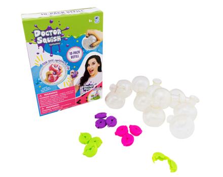 Doctor Squish Squishy Pack Refill V2 10 Balloons + Clips (38687)