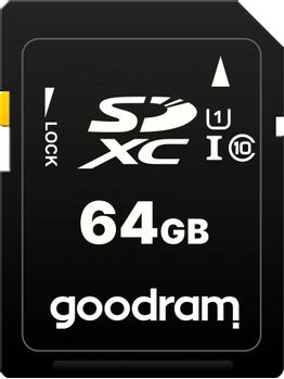 GOODRAM S1A0 64 Gb Sdxc Uhs-I Class 10 (S1A0-0640R12)