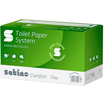Satino Comfort Jumbo toiletpapir 2lags 24rl (317960)