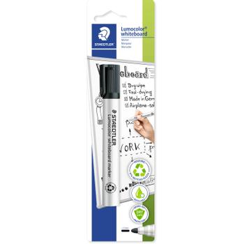 STAEDTLER Lumocolor 351 whiteboardmarker 2mm sort (351-9 BKDA*10)