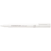 STAEDTLER 8323 marker 1-2mm metallic hvid