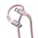 VERBATIM Sync & Charge USB-C to USB-C 60W Magnetic 120 cm - Pink (31853)
