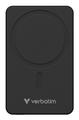 VERBATIM Charge ´n´ Go Power Bank Mag Wireless 5000mAh Black