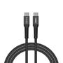 VERBATIM Sync & Charge Cable USB-C to USB-C 100W Magnetic 120cm Black (31863)